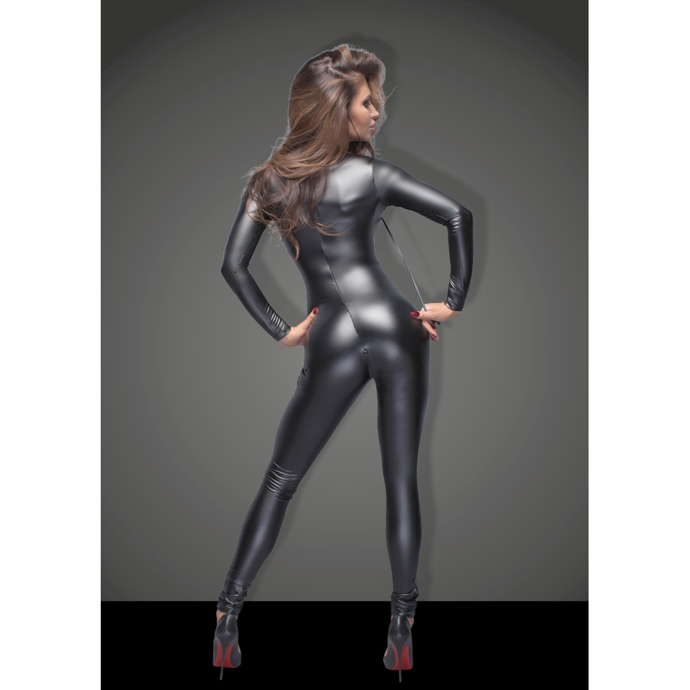 Noir Handmade - F162 Catsuit - Zwart